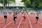 Mens under-20 100 metres, North Eastern Track and Fields Champs., Middlesbrough. Photo: David T. Hewitson/Sports for All Pics